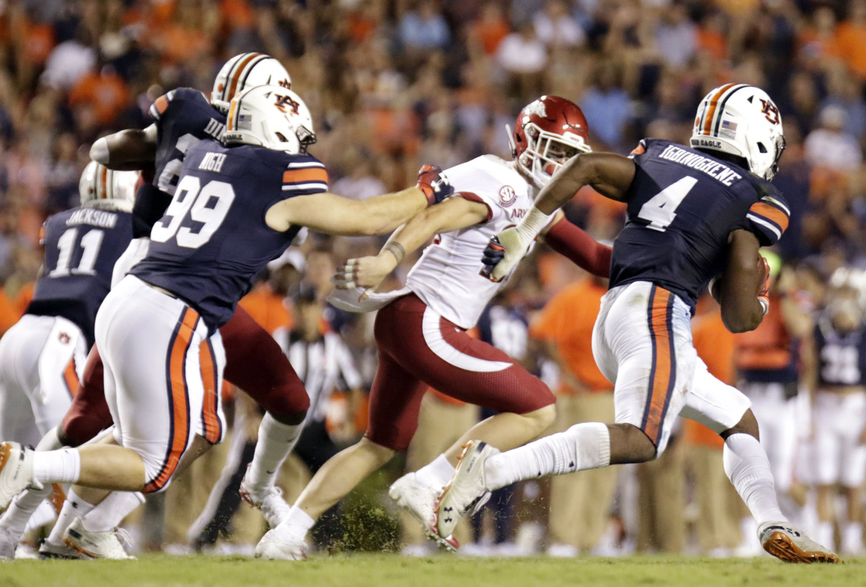 Auburn vs. Arkansas